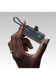 Resim Sharge Flow Mini - Kompakt Ve Hızlı Taşınabilir Powerbank - Siyah 