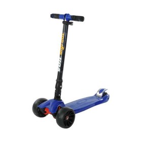 Resim Voit 218c Işıklı Geniş 3 Teker Lacvrt Unisex Çocuk Mavi Scooter 