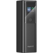 Resim Havit Pb50 Pd140w Dijital Ekranlı 27000mah Powerbank - Siyah 