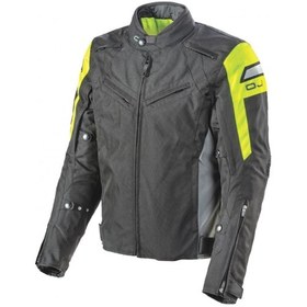 Resim Oj Mood Motosiklet Ceketi Sarı/siyah/gri M 