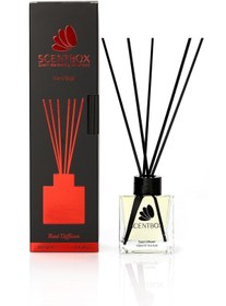 Resim SCENTBOX Nar Çiçeği Reed Diffuser 100 ml Bambu Çubuklu Oda Kokusu 