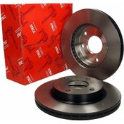 Resim Uguroto Renault Clio Iıı 3 Ön Fren Diski 4 Bijon Takım Trw 7701207829 