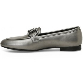 Resim Butigo 25s-701 5fx Kursun Kadın Loafer 000000000101983240 Gri 