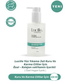 Resim Lucille Yıkama Jeli Kuru/karma Cilt, Kolajen & Vitamin, 200 Ml 