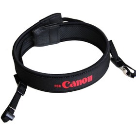 Resim Canon Fotoğraf Makineler için Neoprene Omuz Boyun Askısı 