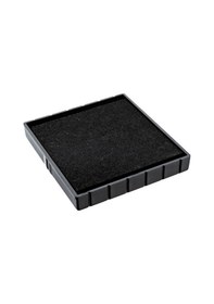 Resim Colop Q43 Kare Mavi Kasa Siyah Keçe - 43 x 43 MM 