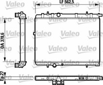Resim RADYATÖR 206 98 307 02 C4 04 XSARA 00-05 1.6-2.0 AC KLİMASIZ OTOM 562.8x378x27 
