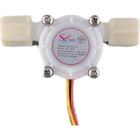Resim Robodünya-Yf-S201 1-30 L/Min Beyaz Su Akış Sensörü 