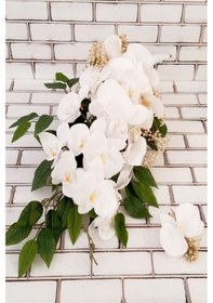 Resim Beyaz Orkide Şöleni 2li Set 