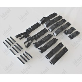 Resim Nissan Qashqai 24 Parça Sunroof Perde Tamir Takimi 2007 - Sonrasi 445380669 