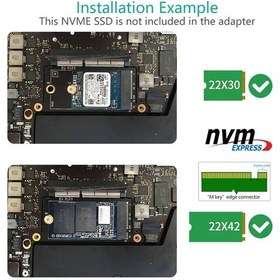 Resim 500 Gb Apple Uyumlu MacBook Pro A1708 Ssd Çevirici Ve M2 Ssd 