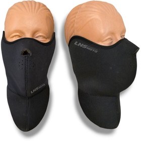 Resim Zannheadgear Motosiklet Yüz Ve Boyun Maskesi Siyah 