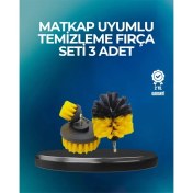 Resim Aspata Store Derinlemesine Temizlik Için Dayanıklı Kıllı Matkap Fırçası Başlığı 