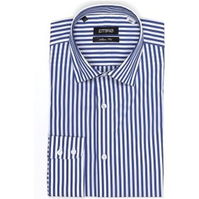 Resim Pıngömlek Westbourne Yesıca Dar Kesim Çizgili Cepsiz Erkek Gömlek 