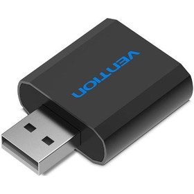 Resim Vention USB 2.0 Ses Kartı Siyah 