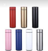 Resim TERMOS Dijital sıcaklık göstergeli paslanmaz Çelik 500 ML 