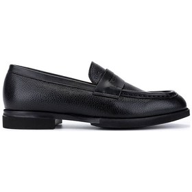 Resim Tamer Tanca Erkek Hakiki Deri Siyah Loafer Ayakkabı 537 3819 Erk Ayk Sk25-26 Sıyah Dr/gyk Siyah 