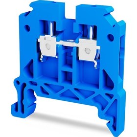 Resim Tbloc Tbl 4mm Mavi Vidalı Tek Katlı Klemens 