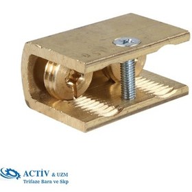 Resim Activ 25mm U Klemens 10'lu Paket 