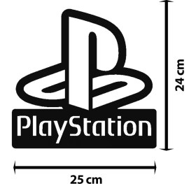 Resim MEKTrend Playstation Dekoratif LED Aydınlatma Mavi 
