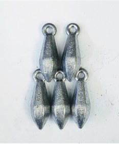 Resim Olta Kurşunu 40 Gram Piramit 5 Adet 