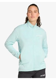Resim Adidas Jd3950 Terrex Multi Climawarm Tech Fleece Kadın Polar Turkuaz 