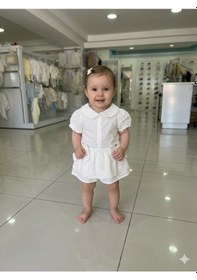 Resim Babydoll 2li Takım Moonstar Beyaz 