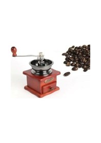Resim Ahşap Kahve Değirmeni Renkli 