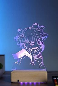 Resim Himiko Toga - My Hero Academia 16 Renk Anime Gece Lambası 