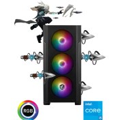 Resim Güneysu Msı2 Intel I5 14400F 32GB Ddr4 1tb SSD Rtx 4060 Ti 16G Oyun Bilgisayarı 