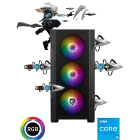 Resim Güneysu Msı2 Intel I5 14400F 32GB Ddr4 1tb SSD Rtx 4060 Ti 16G Oyun Bilgisayarı 