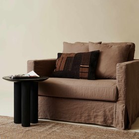 Resim Cape Loveseat - Cotton-Brown / Fix Cover 