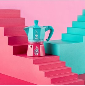 Resim Bialetti Moka Express Squid Game Mokapot 3 Cup 