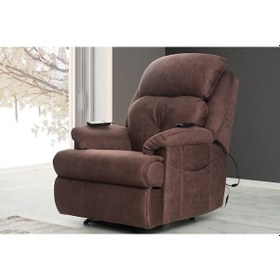 Resim Teknokonfor Sole Tek Motorlu Sabit Masajlı Baba Tv Koltuğu 