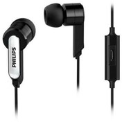 Resim Philips She-1405bk Mikrofonlu Kulak Içi Kulaklık Siyah 