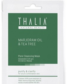 Resim Thalia Akne Giderme & Gözenek Sıkılaştırmaya Yardımcı Yüz Bakım Maskesi 15 ML 