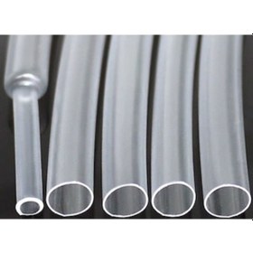 Resim 4cm Ø1,5mm Hazır Kesilmiş Parça Daralan Makaron Şeffaf 100adet 