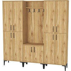 Resim Kalender Dekor Rose-1-4-4 Portmanto Vestiyer Ayakkabılık RS04 