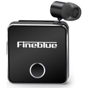 Resim Fineblue F1 Yaka Bluetooth Kulaklık, Destek Titreşim Hatırlatma Siyah 