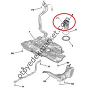 Resim Peugeot 408 (2023-2024) 1.2 Turbo Benzinli Şamandıralı Yakıt Pompası (Orijinal) 