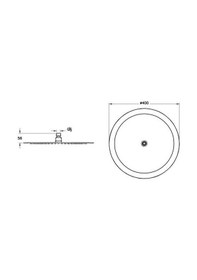 Resim Artema Lite Lc Duş Başlığı 400 Mm Altın A4564623 Altın 