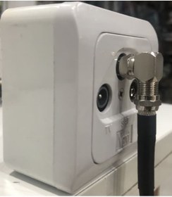 Resim L Tipi 90 Derece F Konnektörlü 1.5 Metre Next Bakır Anten Kablosu 