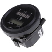 Resim Suntek 12v/24v Deniz Motoru Saat Ölçer, Batarya Göstergeli 