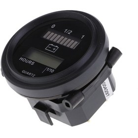 Resim Suntek 12v/24v Deniz Motoru Saat Ölçer, Batarya Göstergeli 