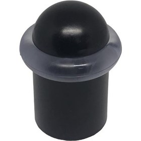 Resim Lüx Kapı Yer Zemin Tamponu Stoper Siyah 5 Cm 