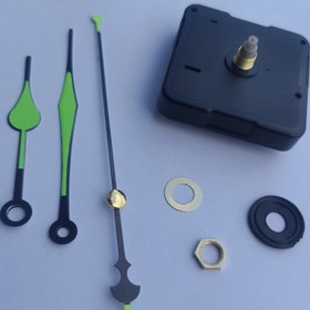 Resim Kararda Parlayan Sessiz Kuvars Saat Hareketi Kiti - Pil Gücünde, Kolay Kurulumlu DIY Tamir & Değiştirme Seti 