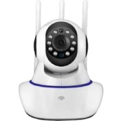 Resim Bintech KS-515 Gece Görüşlü Hd 360 Derece Wifi Ip Kamera 