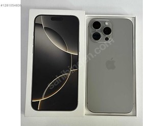 Resim Apple iPhone 16 Pro Max İkinci El TR | 256 GB | Natürel Titanyum 