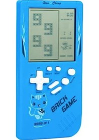 Resim Tetris Oyun Konsolu 23 Bulmaca Oyunu Byalı 3.5 Inç Lcd Mini Taşınabilir i 