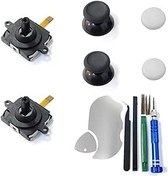 Resim Hzxkqmil Joystick Replacement Kit for Meta Quest 2 Controller, Analog Thumb Stick Control Sensor Module Thumbstick for Oculus Quest 2 Controller, Include Repair Tools (White) 